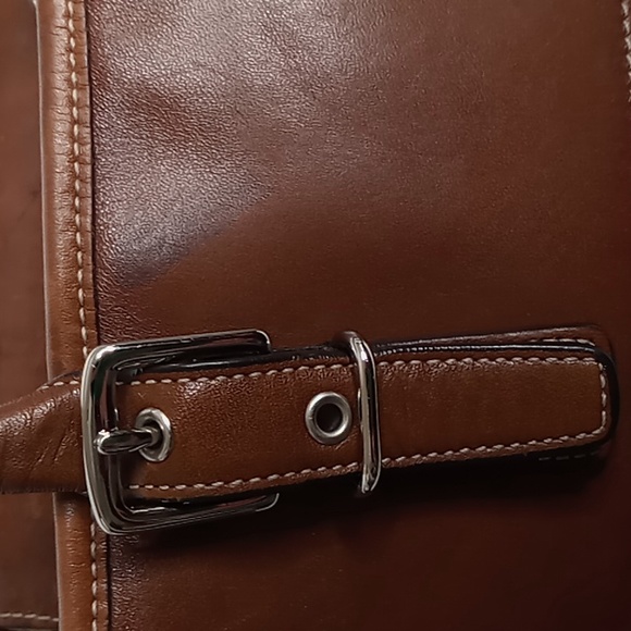 Coach F30-7555 Vintage Leather Shoulder/Tote Bag - Cocoa Brown- EUC - Picture 16 of 16